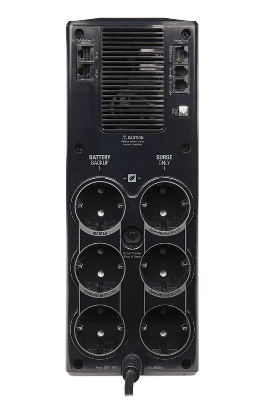 Line Interactive UPS тип кула APC Back-UPS Pro 1200 UPS AC 230V 720Watt 1200VA USB output connectors 6