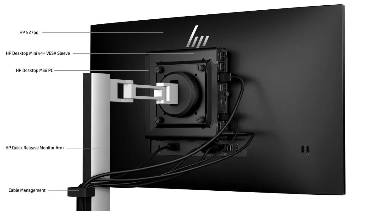 Бизнес монитор HP S5 Pro 527pq 27inch QHD HDMI DP Monitor SmartBuy (EU) 3/3/0