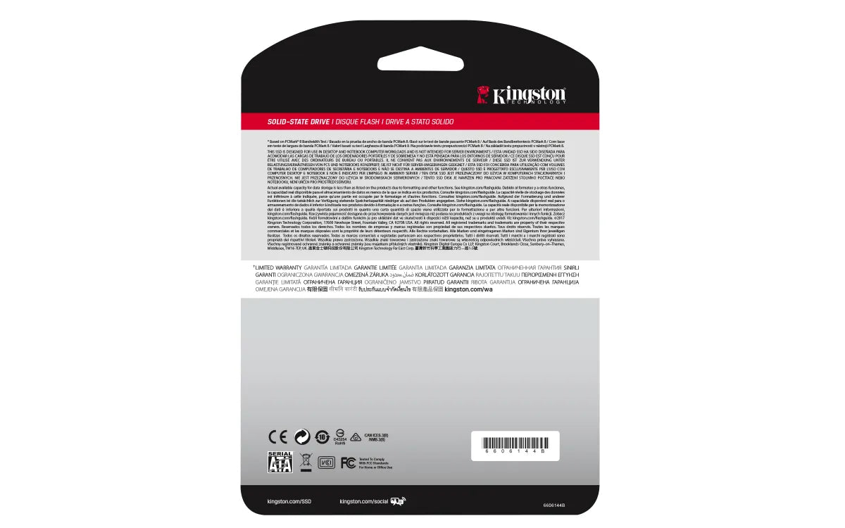 Вътрешни SSD Kingston Technology KINGSTON 960GB A400 SATA3 2.5 SSD 7mm height