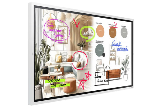 Професионалeн дисплей със сензорен екран Samsung FLIP 5 PRO WM65FX 65inch Tactile Infrared 20p UHD 3840x2160 16:9 350 without glass 16/7 from the mate