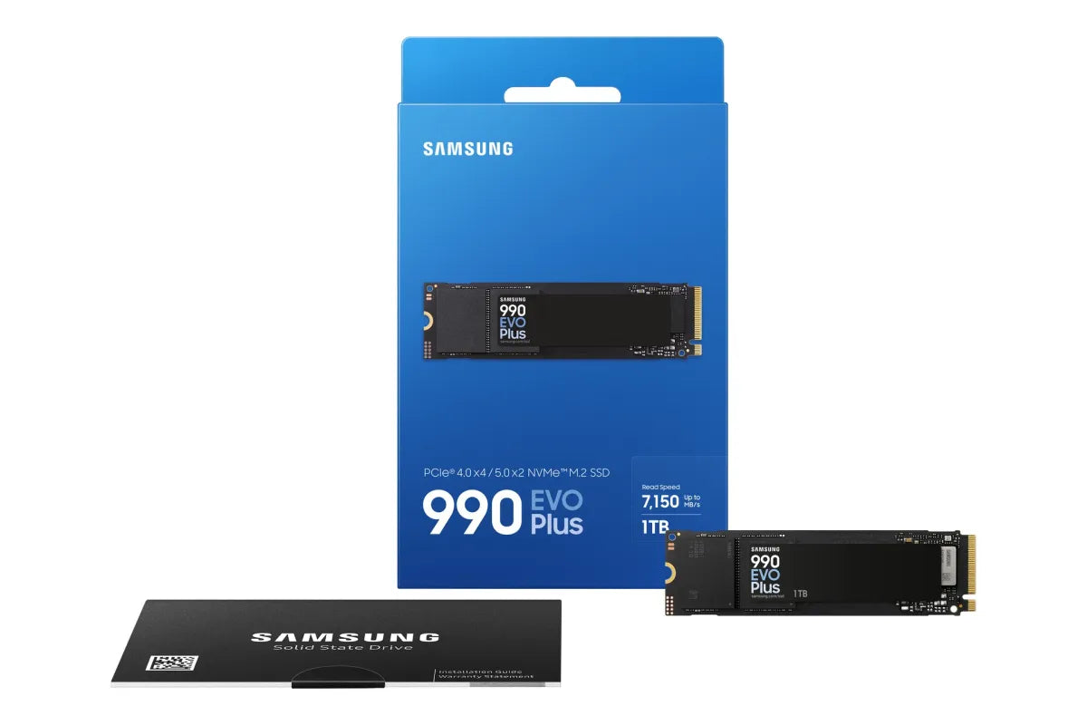 Вътрешни SSD Samsung SSD 990 EVO Plus 1TB M.2 NVMe PCIe