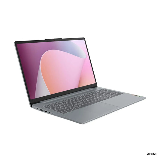 Консюмър и гейминг преносим компютър Lenovo IdeaPad Slim 3 AMD Ryzen 3 30 15.6inch FullHD 8GB DDR5 512GB PCIe NoOS Arctic Grey