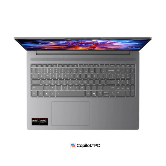 Консюмър и гейминг преносим компютър Lenovo IdeaPad Slim 5 AMD Ryzen AI 5 430 16inch WUXGA AG 400N 16GB DDR5 512GB PCIe NoOS Luna Grey 3y