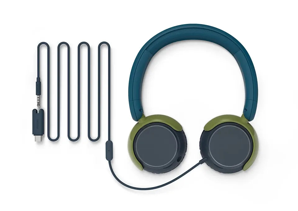 PHILIPS Kids Bluetooth headphones maximum volume limited to 85 dB Chrystal Teal