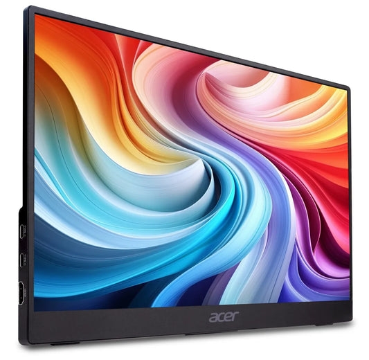 Бизнес монитор Acer Monitor Portable PM161QB1bmiuux 15.6inch LED IPS 16:9 FHD 60Hz Flat HDMI 1.4 + 2xType-C 2year Standard Warranty