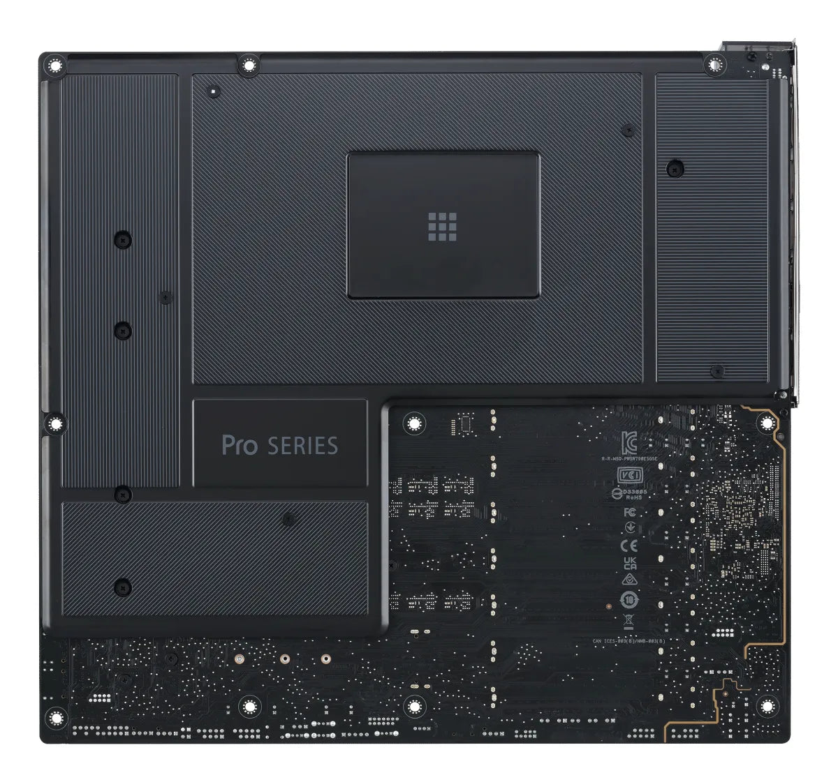 Дънна платка INTEL ASUS PRO WS W790E-SAGE SE LGA4677 ATX 8xDDR4 7xPCIe 4.0 x16 8xSATA 3xM.2