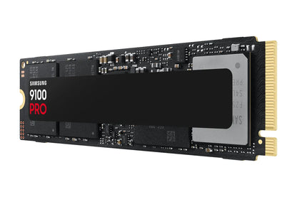 Вътрешни SSD Samsung 9100 PRO SSD NVMe M.2 2TB PCIe 5.0 14.800 MB/s Read 13.400 MB/s Write Internal SSD for Gaming and video editing Black