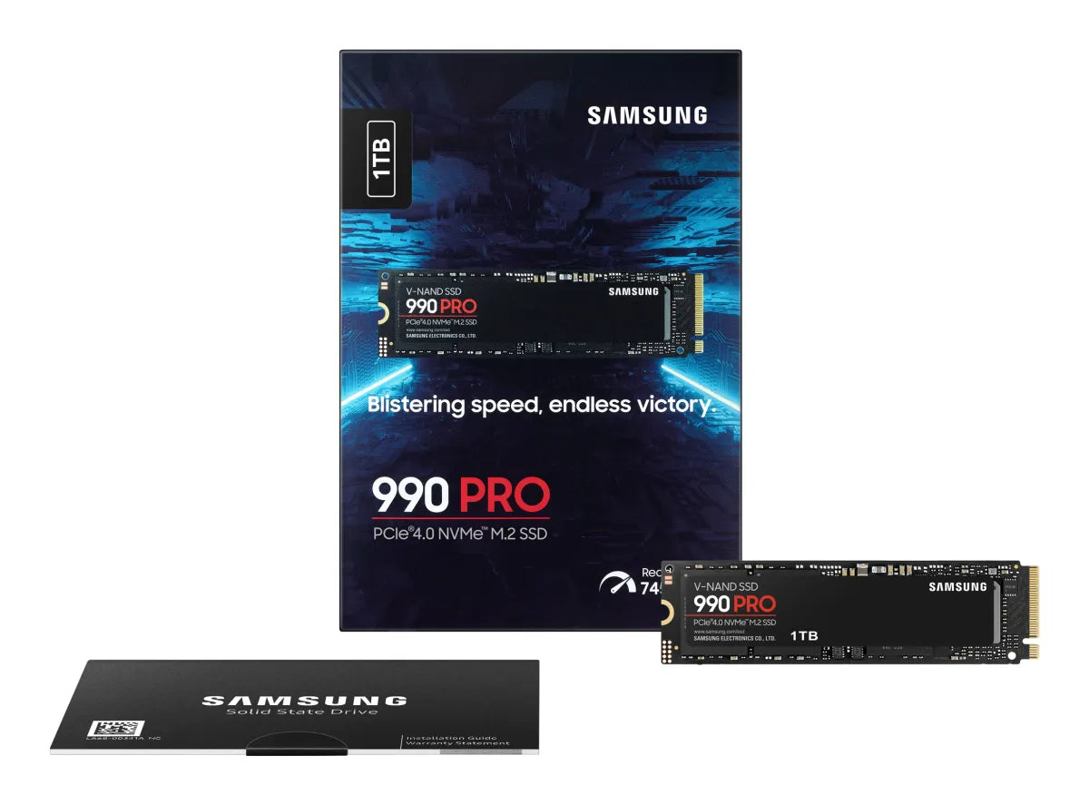 Вътрешни SSD Samsung SSD 990 PRO 1TB M.2 NVMe PCIe 4.0
