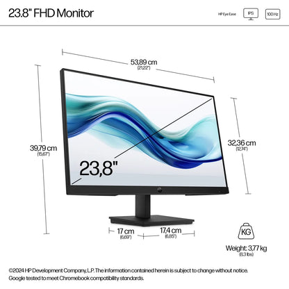 Бизнес монитор HP Series 3 Pro 324pf 23.8inch FHD 250nits HDMI DP VGA (EU) 3/3/0