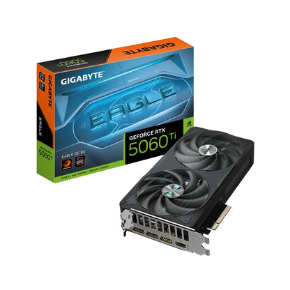 Гейминг видеокарт GIGABYTE GeForce RTX 5060 Ti EAGLE OC 8GB GDDR7 3xDP 1xHDMI VGA