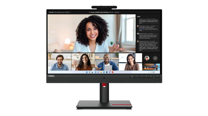 Бизнес монитор Lenovo ThinkVision T24mv-30 23.8inch IPS FHD WLED 250cd/m2 4ms HDMI DP in DP out USB (P)