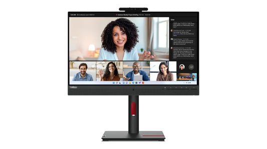 Бизнес монитор Lenovo ThinkVision T24mv-30 23.8inch IPS FHD WLED 250cd/m2 4ms HDMI DP in DP out USB (P)