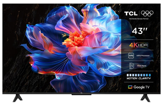 Телевизор TCL 43inch UHD 4K Android TV DVB Audio 2x10W HDR10 43P69K