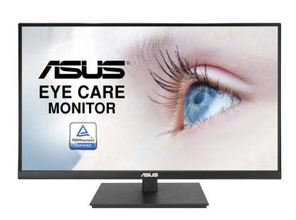 Бизнес монитор ASUS VA27AQ 27inch IPS QHD 16:9 75Hz 350cd/m2 1ms HDMI DP 2x2W Speakers Black