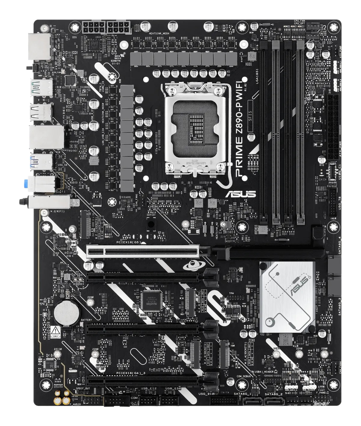 Дънна платка INTEL ASUS PRIME Z890-P WIFI LGA1851 DDR5 ATX MB