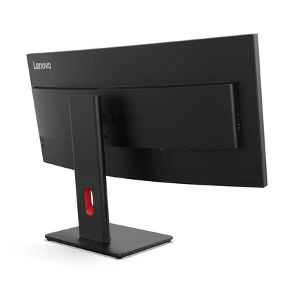 Бизнес монитор Lenovo ThinkVision T34WD-40 34inch WLED 21:9 3440x1440 300 cd/m2 4ms 3M:1 1xUSB-C 1xHDMI 1xDP 3000:1 120Hz 99sRGB black 3Y
