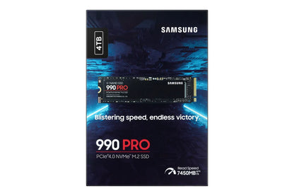 Вътрешни SSD Samsung SSD 990 PRO 4TB M.2 2280 PCIe 4.0 x4 NVMe 2.0