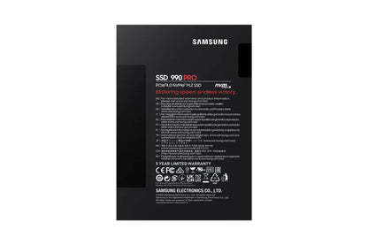 Вътрешни SSD Samsung SSD 990 PRO 2TB M.2 NVMe PCIe 4.0