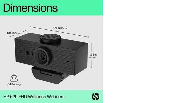 Уебкамера HP 625 FHD Webcam