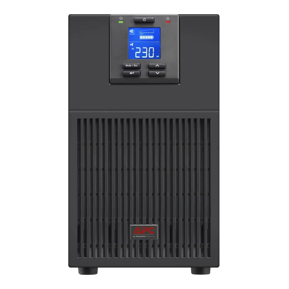Online UPS тип кула APC Easy UPS On-Line UPS tower AC 220/230/240V 900Watt 1000VA 1-phase lead acid USB serial oc 3 PFC Europe BK RAL 7010