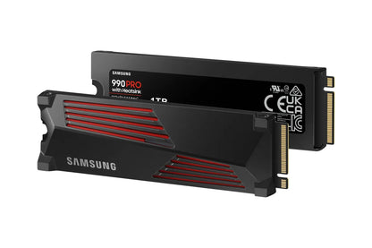 Вътрешни SSD Samsung SSD 990 PRO Heatsink 1TB M.2 NVMe PCIe 4.0