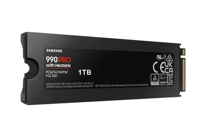 Вътрешни SSD Samsung SSD 990 PRO Heatsink 1TB M.2 NVMe PCIe 4.0