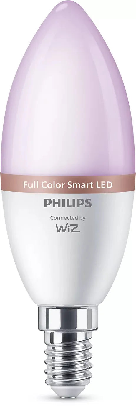 Умно осветление и Електрически продукт Philips by Signify PHILIPS Smart bulbs set 3pcs 40 W C37 E14 Wiz app