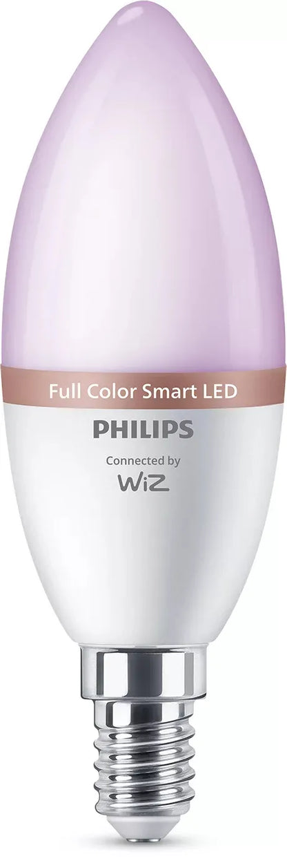 Умно осветление и Електрически продукт Philips by Signify PHILIPS Smart bulbs set 3pcs 40 W C37 E14 Wiz app