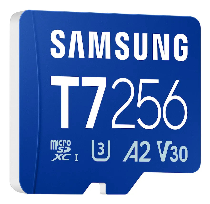 Памет SD Samsung T7 microSD Memory Card 256GB for Smartphones Tablets and Handheld Consoles up to 170MB/s Read
