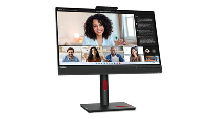 Бизнес монитор Lenovo ThinkVision T24mv-30 23.8inch IPS FHD WLED 250cd/m2 4ms HDMI DP in DP out USB (P)