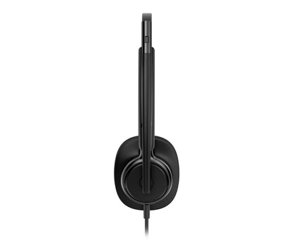 Бизнес слушалки HP Poly Mission 425 Stereo USB Wired Headset Classic WW