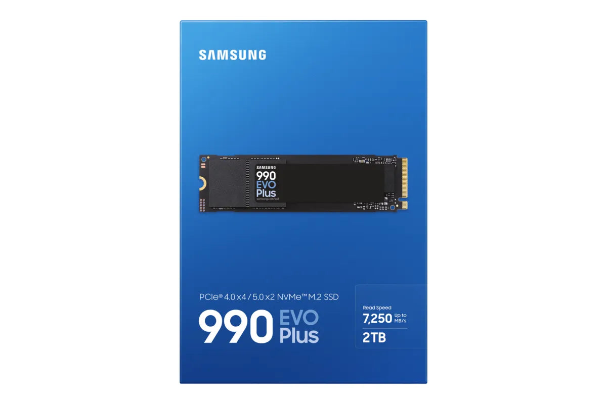 Вътрешни SSD Samsung SSD 990 EVO Plus 2TB M.2 NVMe PCIe