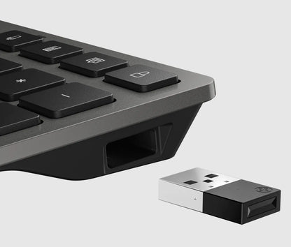 Клавиатурa - безжичнa HP 725 Multi-Device Rechargeable Wireless Keyboard (EN)