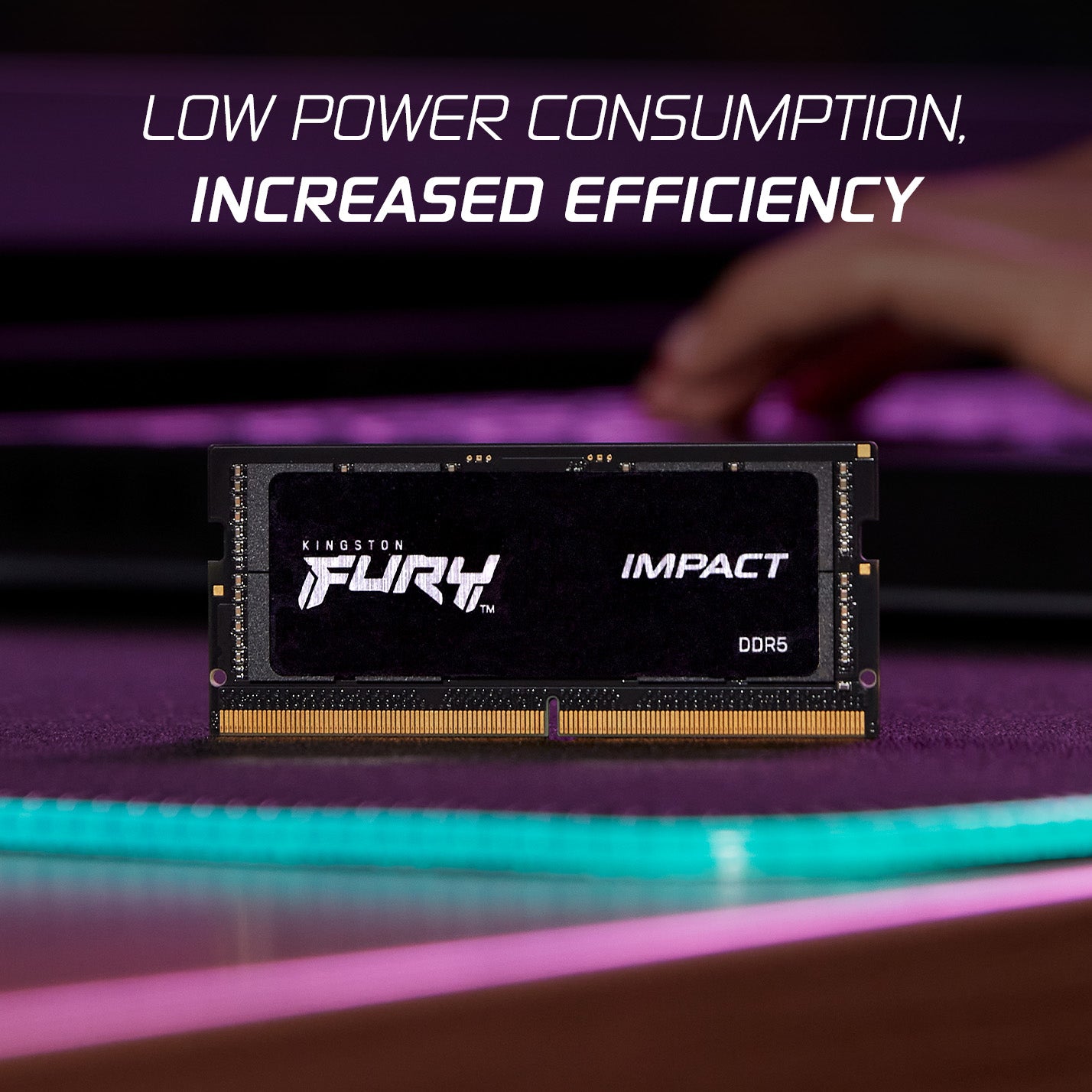 Памет за мобилен компютър Kingston Technology KINGSTON 16GB 5600MT/s DDR5 CL40 SODIMM FURY Impact PnP