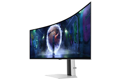 Гейминг монитор Samsung Odyssey G9 G93SD 49inch Gaming Monitor Curved OLED DQHD 5120x1440 240Hz 0.03ms