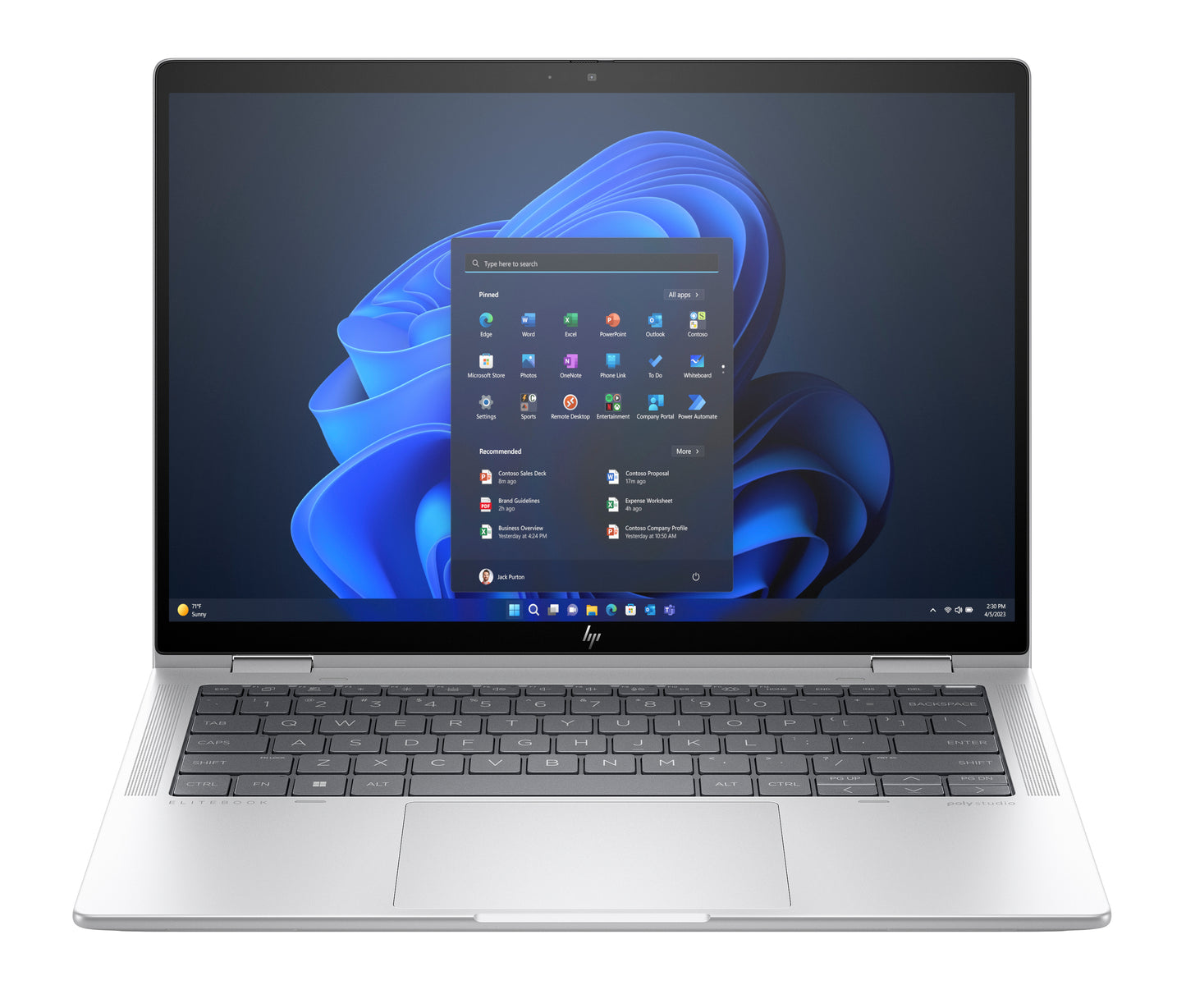 Лаптоп HP Elite x360 1040 G11 Intel Core Ultra 7 155H 14inch WUXGA 32GB 1TB SSD W11P SmartBuy (EU)