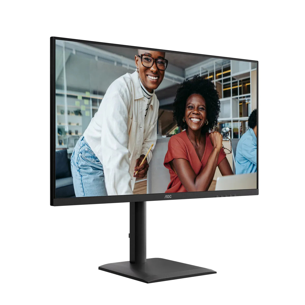 Бизнес монитор AOC 31.5inch 2560x1440 100Hz IPS Flat H/A 180 MM Adaptive Sync TUV EyeComfort Hardware USB HUB SPEAKERS Anti Blue light DP HDMI