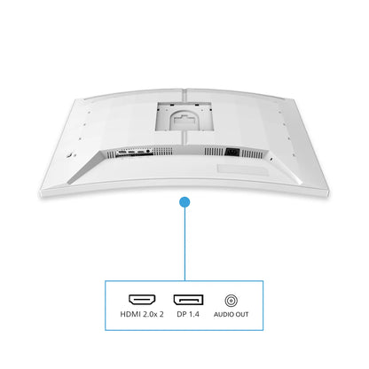 Гейминг монитор Philips 32M2C5501/00 31.5inch 2560x1440 VA Curved 1500R 130mm EVNIA 5000 Ambiglow Curved QHD 2K 180Hz Fast VA 1ms GtG HDR10