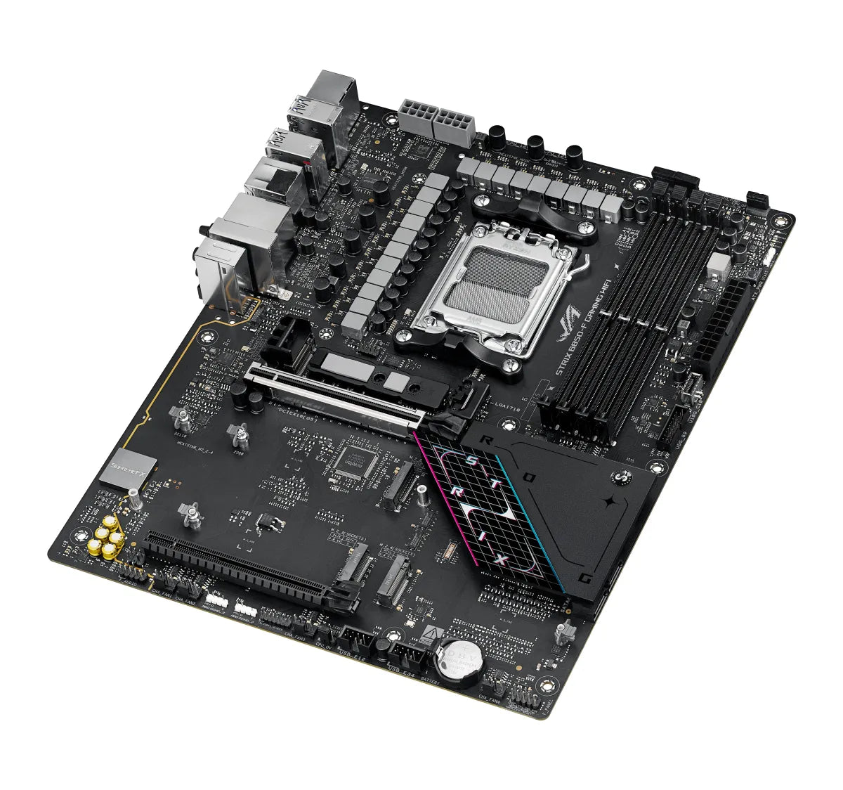 Дънна платка AMD ASUS ROG STRIX B850-F GAMING WIFI AM5 DDR5 ATX MB 1xHDMI 1xDP 4xM.2 2xSATA