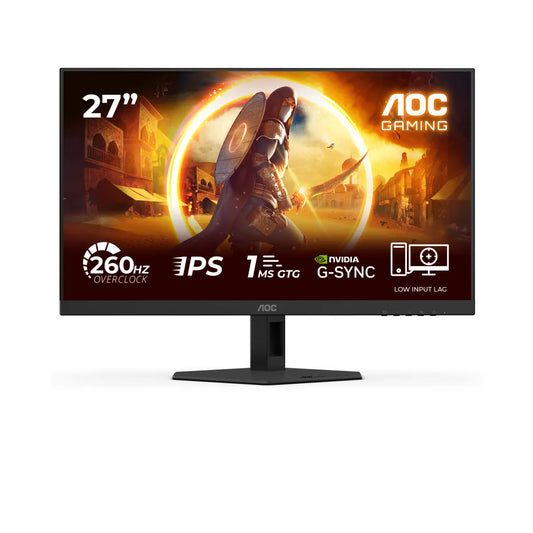 Гейминг монитор AOC 27G4ZRE Gaming 27inch 16:9 Fast IPS 260Hz 1920x1080 HDMI 2.0 DP 1.4