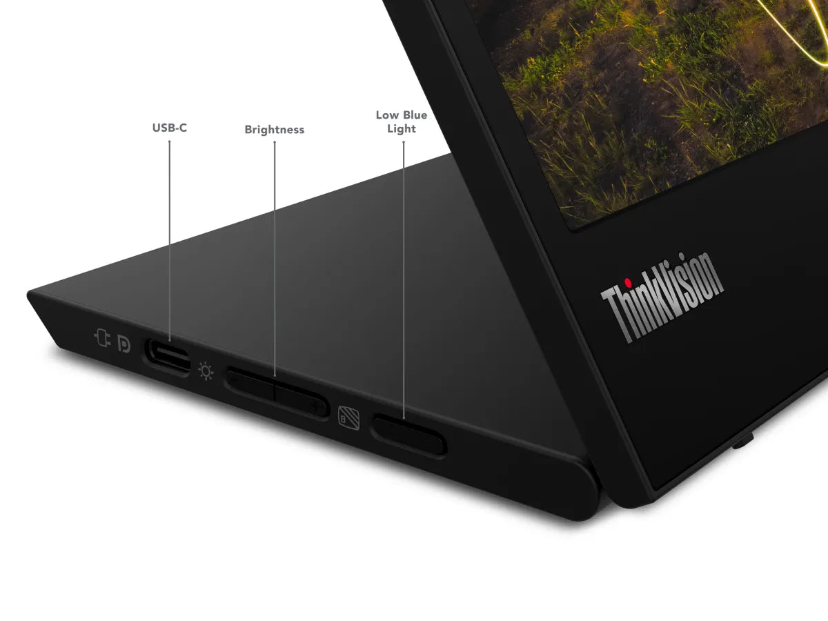 Бизнес монитор Lenovo ThinkVision M15 LED monitor 15.6inch portable 1920x1080 Full HD (1080p) 60Hz IPS 250cd/m2 1000:1 6ms 2xUSB-C