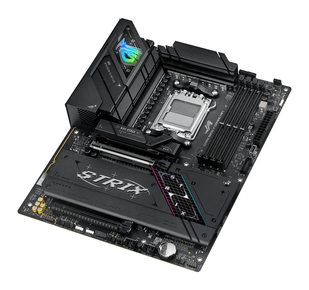 Дънна платка AMD ASUS ROG STRIX B850-F GAMING WIFI AM5 DDR5 ATX MB 1xHDMI 1xDP 4xM.2 2xSATA