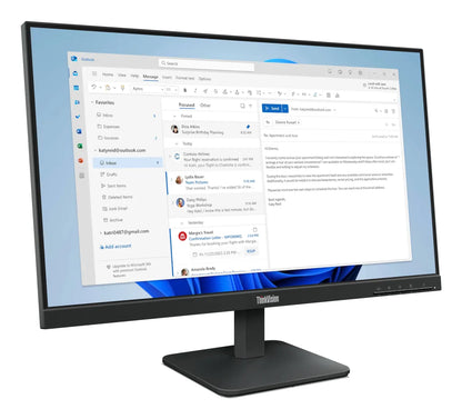 Бизнес монитор Lenovo ThinkVision S24-4e 23.8inch IPS WLED QHD 250cd/m2 4ms HDMI VGA