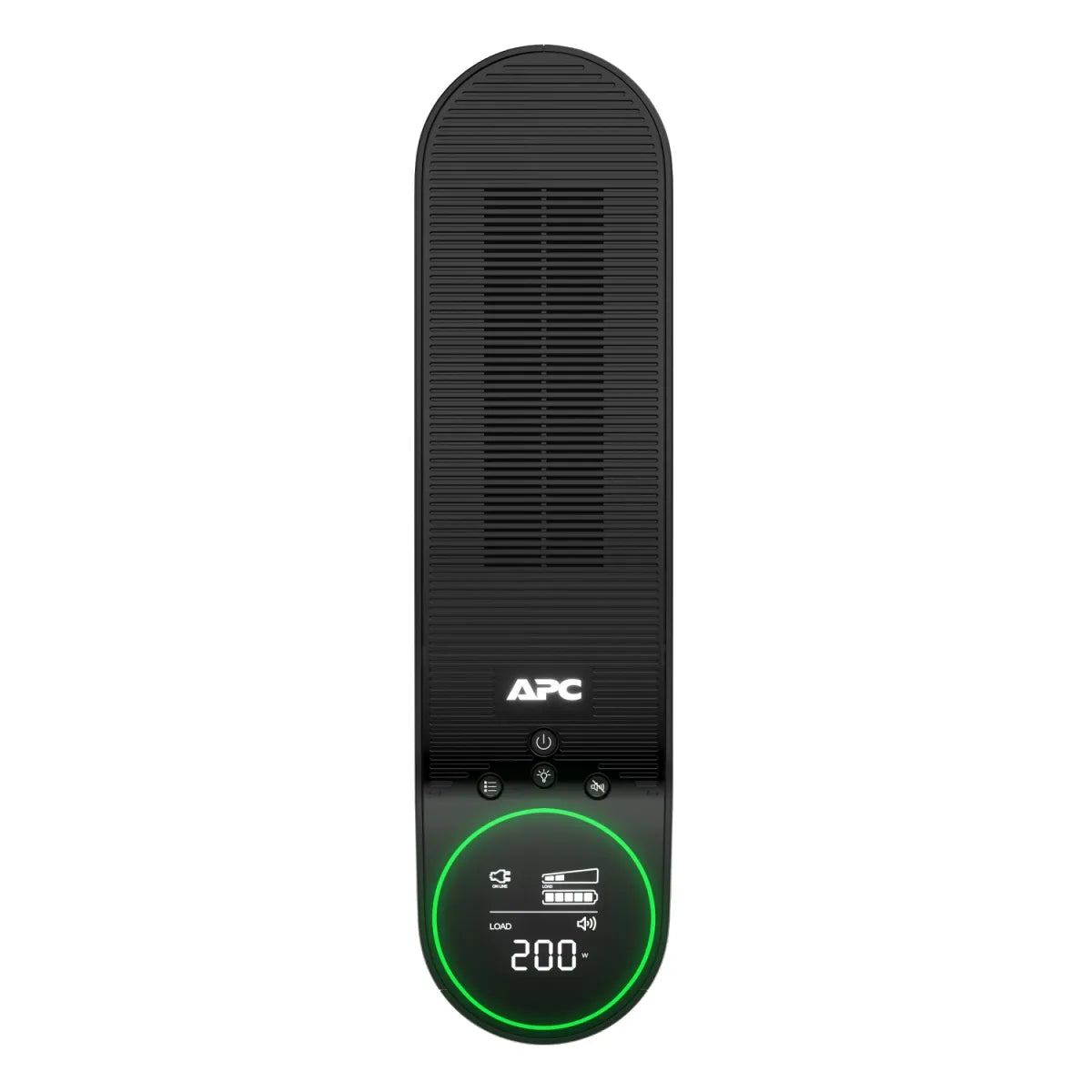 Line Interactive UPS тип кула APC Back-UPS Pro UPS tower RGB lights AC 230V 1320Watt 2200VA 1-phase output connectors 6 Black midnight