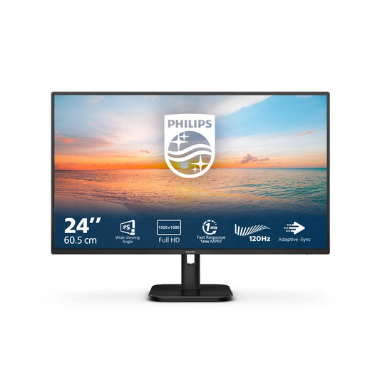 Бизнес монитор Philips 24E1N1100A/00 23.8inch 1920x1080 16:9 1ms 250cd/m2 HDMI VGA Black