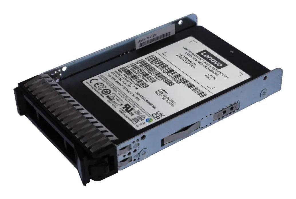 SSD за сървър Lenovo ThinkSystem 480GB Multi Vendor 2.5inch Read Intensive SATA 6Gb HS SSD v2