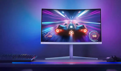 Гейминг монитор Philips 32M2C5501/00 31.5inch 2560x1440 VA Curved 1500R 130mm EVNIA 5000 Ambiglow Curved QHD 2K 180Hz Fast VA 1ms GtG HDR10