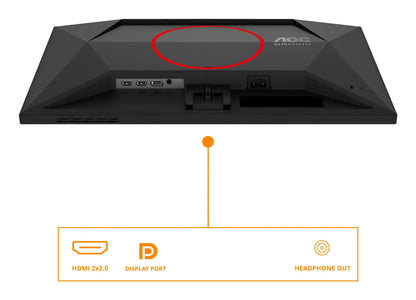 Гейминг монитор AOC 24G4ZRE Gaming 23.8inch 16:9 Fast IPS 260Hz 1920x1080 HDMI 2.0 DP 1.4