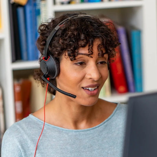 Бизнес слушалки HP Poly Blackwire 5220 Stereo USB-C Headset +3.5mm Plug +USB-C/A Adapter SmartBuy