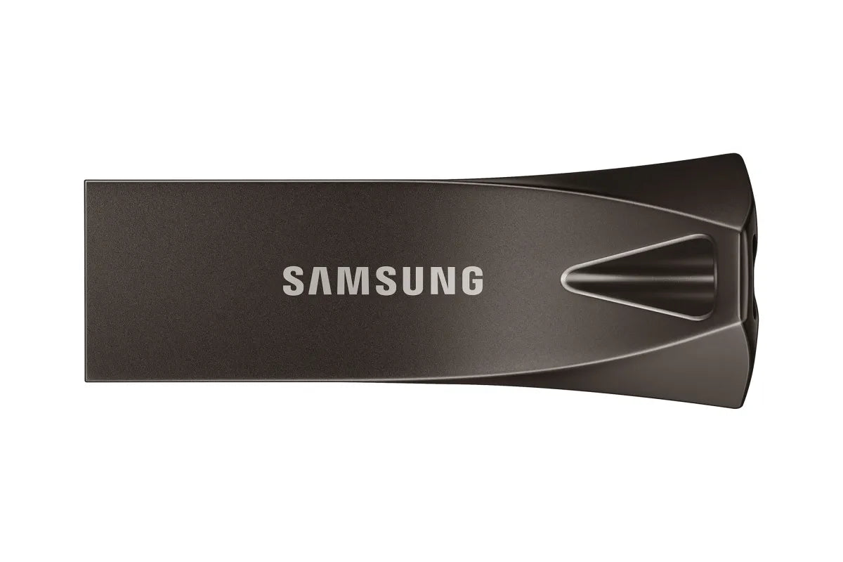 Памет USB Samsung BAR Plus USB flash drive Type-A 128GB 400 MB/s read 110 MB/s write resistant USB 3.1 Titan Gray with key ring